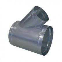 Connettore Per Condotto Aldes To 45° Acciaio Zincato 160 Mm 100 Mm