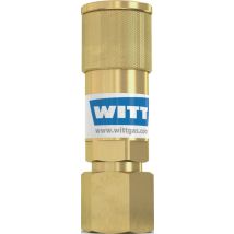 Witt - Connettore Tubo Sk 100-3 Ossigeno G 1 / 4inch Rh Mg Körper