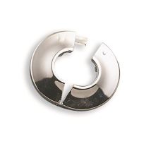 Rosace – Rosace ouvrante en laiton chrome pour tube cuivre 16mm – Diamètre intérieur, Diamètre extérieur, Matières, Quantité par pack