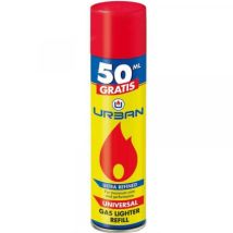 Tubo recarga gas butano 300 ml – Ideal para encendedores y sopletes – Compacto y ligero – 250 ml de capacidad