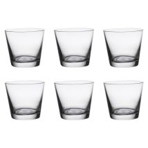 Boîte de 6 mises en bouche coniques – Cristallin – Transparent – 15 cl – Rona
