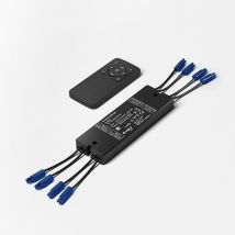 Halemeier 4-Mitter Smart Set – Funkschalterset für 24V DC – 24V DC, maximale Schaltleistung 4 x 72W