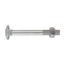 Bullone Zincato Testa Tonda T.t.q.s.t.d.e. 8 X 25