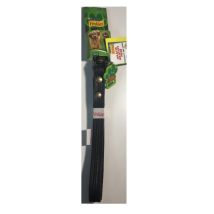 Friskies – Black Leather Cat Leash with QR Code – 100 cm – Durable Pet Accessory