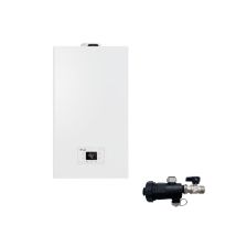Riello Caldaia A Condensazione Rlt 25 Kis 25 Kw 20213293 Lownox Gpl Completa Di Kit Fumi E Defangatore Omaggio Kit Coassiale