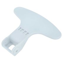 Vhbw Maniglia Per Porta/sportello Compatibile Con Beko Wmb71413lm-ben 7113842500 Lavatrice Plastica Bianco