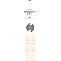 Fresa HW Nutsaw 2 Diritto 176/8 Z2 40X4,0X8 – Utensileria – 289069593