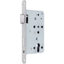 Cerradura de hacer muescas PZ65/72/920rd PAF-D12010DLER – 12010 – Función anti-pánico, ignífuga, 4 bordes 9 mm, longitud 235 mm