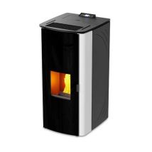 Stufa A Pellet Idro Foco Traditional Hydro Double Door 24 Cl. Energetica A++ - Elevatissima Efficienza E Design Accattivante