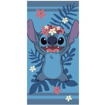 Asciugamano Da Spiaggia Aymax Stitch Flowers 70x140 Cm Poliestere