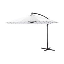 Exzentrischer Sonnenschirm Maximale Höhe 3m Ø300cm Farbe: White