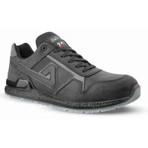 AIMONT – Scarpe di sicurezza basse urban sport – Tomaia in pelle idrorepellente, fodera traspirante – 8033546314463