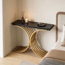 Magnifique Table De Couloir Au Design, Console Étroite, Console De Salon