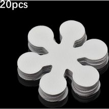 20 Pegatinas Antideslizantes Para Bañera Y Ducha, Pegatinas Antideslizantes De Seguridad Con Forma De Copo De Nieve Que Protegen Eficazmente A Bebés Y