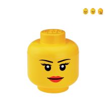 Großes Lego-aufbewahrungsbehälter In Kopfform Head L