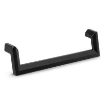 Giusti - Tirador Zamak Modelo Celso Acabados Negro Mate Y Oro Satinado Acabado Negro Mate Dist. Agujero Dist. 160mm.