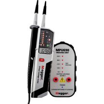 Megger Safety First Bundle Tpt420 Mpu690 1 Kit Rilevatore Di Tensione Cat Iv Led, Lcd