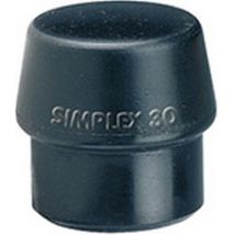 Halder Boca De Goma Negra Para Mazas Simplex Diametro (mm) 40