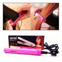 Trade Shop - Mini Piastra Per Capelli In Ceramica Portatile Viaggio Comoda Borsa 150° Gm-2923 -