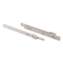 Coulisse pour tiroir – Charge maximale : 35 kg – Époxy blanc – 1 paire – Fulterer