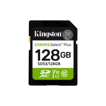 Kingston - Kingston Technology 128gb Sdxc Canvas Select Plus Gen3 150mb/s C10 Uhs-i U1 V10 - Sds3128gb - 0740617348286