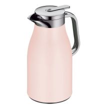 Isolierkanne Skyline – Edelstahl / Glas – 1 l – Ergonomischer Griff – 12 Stunden heiß, 24 Stunden kalt – Nachhaltiges Design