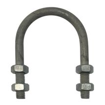Graphskill - U-bolt M8 X30mm Thread, 52mm Inside Diam, 66mm Inside Height Galvanised