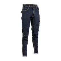 Cofra Arbeitshose Cabries Jeans Größe 54 – 70% Baumwolle, 28% Polyester, 2% Elasthan – Ergonomischer Schnitt – 330 g/m²
