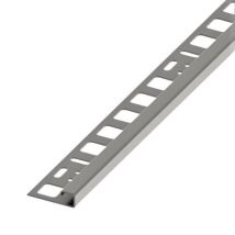 Quadratprofil Quadec-e Edelstahl 2,5 M 5,5 X 28 Mm Abschlussprofil