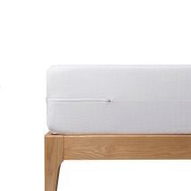 Funda elástica para colchón Padua – 63% algodón, 34% poliéster, 3% elastano – Se adapta a colchones hasta 200 cm de largo y 30 cm de alto