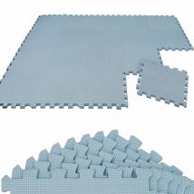 Littletom - 18 Pièces Tapis De Sol Bébé 30x30 Tapis Mousse Bebe Tapis De Jeux Enfant Pliable