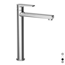 Miscelatore Monocomando Lavabo Alto Linea Artic- Nichel Spazzolato- Maria- Pezzi 1