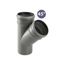 Braga 45° A Innesto Ø110 X Ø110 - L.221 Mm