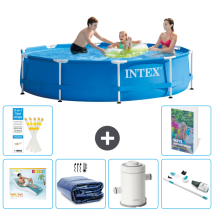 Intex Piscina Con Estructura Redonda - 305x76 Cm - 7-piezas S87