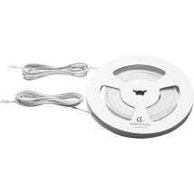 Flexyled Se H4 Pro Led-band, Led Streifen Lichtleiste, Flexibel, Free-cut, Silikon, Neutralweiß, 1000mm, 24v, 4300k, Ip44, 180 Led/m, Bündige 