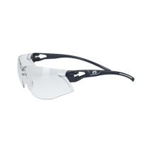 Occhiali di sicurezza Hellberg Oganesson – Norme EPI – Lenti trasparenti, rivestimento antigraffio, design leggero