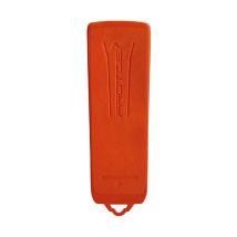 Fällkeil Orange – 23,7 cm – 75 Zähne – ABS-Kunststoff – 75 % recyceltes Material – Hergestellt in Österreich