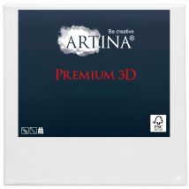 Keilrahmen Leinwand Premium 3d, 90x90cm, 380 G/m²