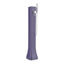 Arkema Design Happy Go - Solar-reisedusche, Niedrig, Mit Beweglicher Handbrause, Violett (hg140/4005)