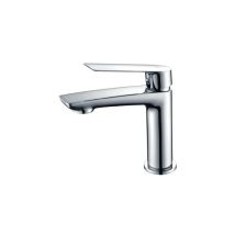 Imex - Rubinetto Del Lavabo Monocomando Modello Luxor Beccuccio Universale Colore Grigio Con Finitura Cromata [ ]