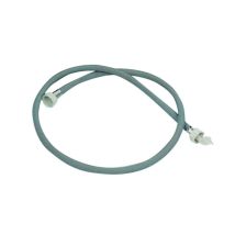 Tubo de carga para lavadora 150 cm – 2 unidades – Manguera flexible – Conector curvo