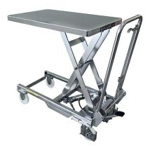 Mechanischer Hubtisch Edelstahl - Tragfähigkeit 250kg - 855007646