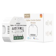 Moes Zigbee Rf433 Modulo Di Interruttore Per Tende A Rullo Motorizzate Elettrico Disponibile Smart Life/tuya App Rf433 Telecomando, Compatibile Con 