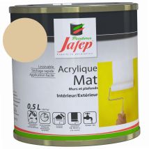 Mattes Acrylfarbe Elfenbein Jafep 0,5 L