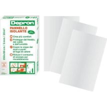 Depron - Pannello Isolante 80 X 125 Cm Spessore 3 Mm Confezione Da 20 Pannelli