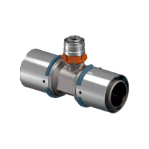 Uponor - 1046920 Reduced Crimp Tee 40-32-40 S-press