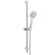 Orbit Middleton Shower Slide Rail Kit With Round Handset And Adjustable Brackets - Chrome