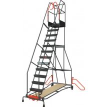 Regal-stehleiter 13 Stufen Mit Automatischer Arretierung 150 Kg - Fimm - 830008818