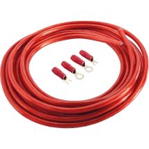 Sinuslive - Kit Cavo Corrente Hifi Per Auto 16 Mm² Placcato Oro
