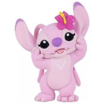 Disney Angelo In Piedi Floccato Lilo E Stitch Statuetta Da Collezione